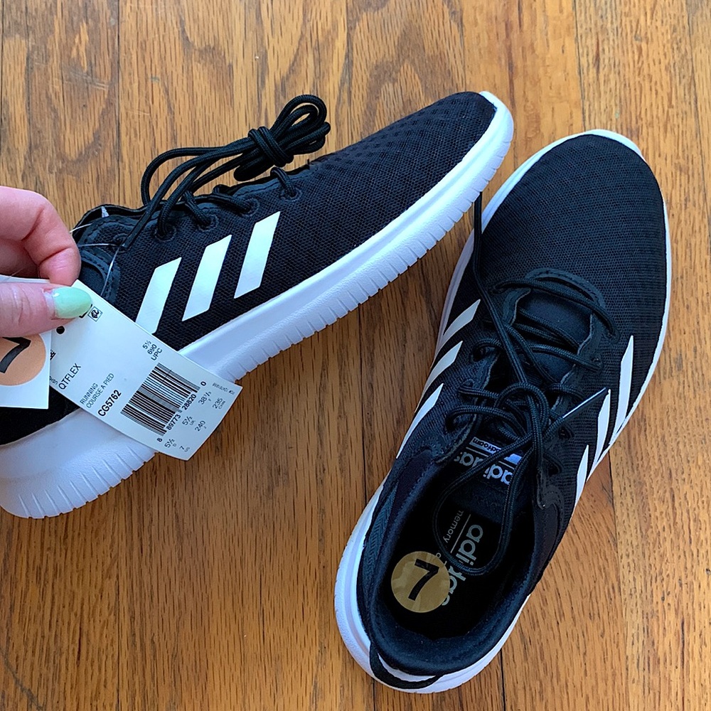 Black Adidas Cloudfoam Shoes
